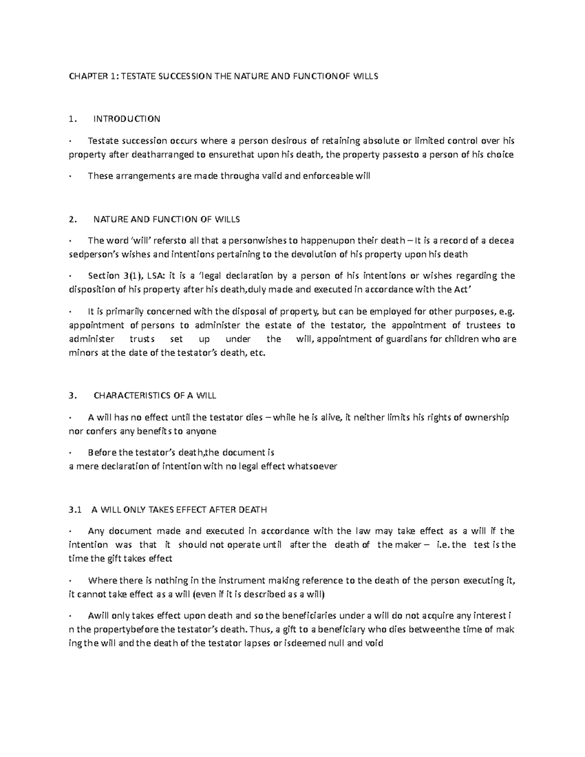 102 Probate and Administration: Understanding Wills and Their Functions ...