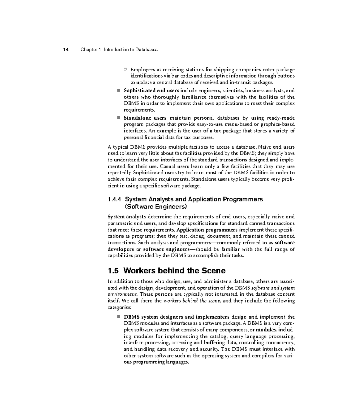 Database Systems Design & Programming: Introduction Summary - 3 - Studocu