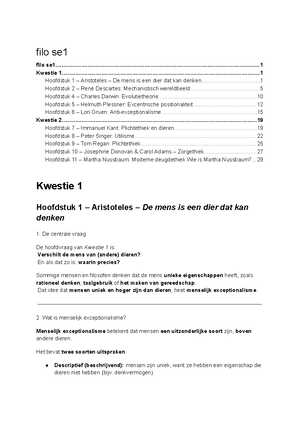 [Solved] wat is een utilist - Filosofie - Studeersnel