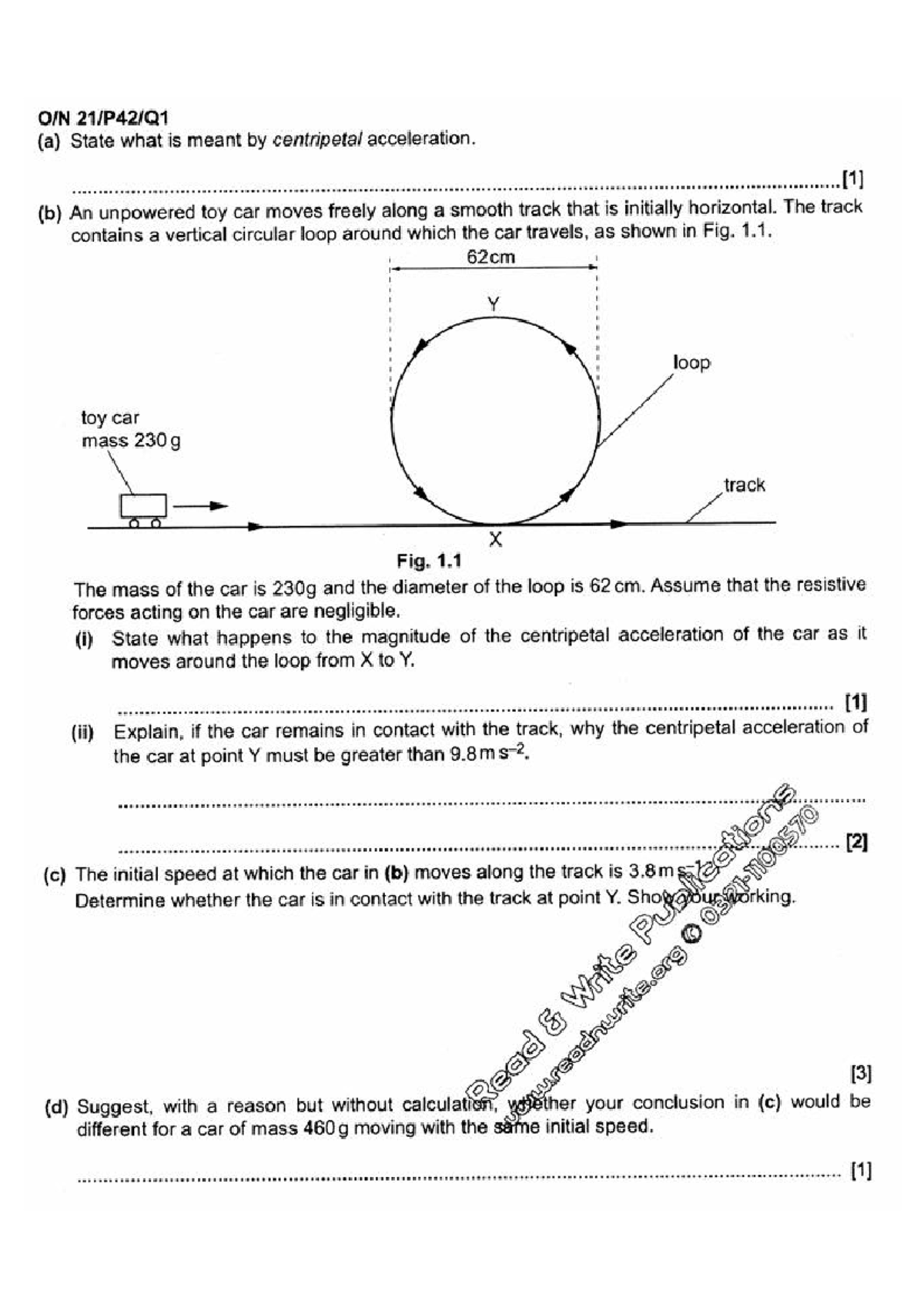 Circular Motion Topics: Centripetal Acceleration & Forces (PHYS 101 ...