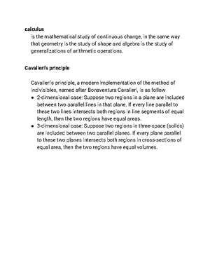 CALC 2 - CALCULUS 2 - antiderivative An antiderivative, primitive ...