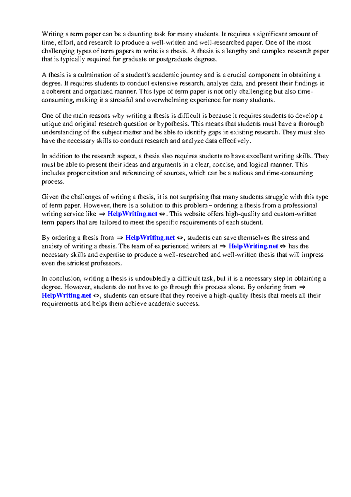 Forms of term paper - Writing a term paper can be a daunting task for ...