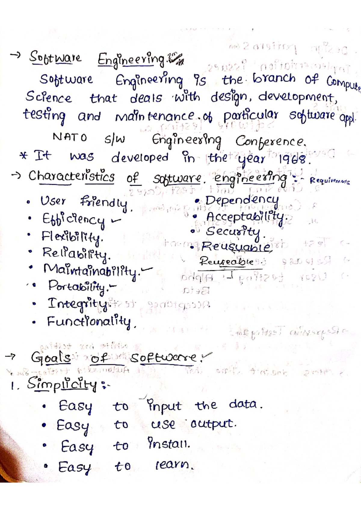 Software Engineering 7m - Chapter 1 Overview and Key Concepts - Studocu