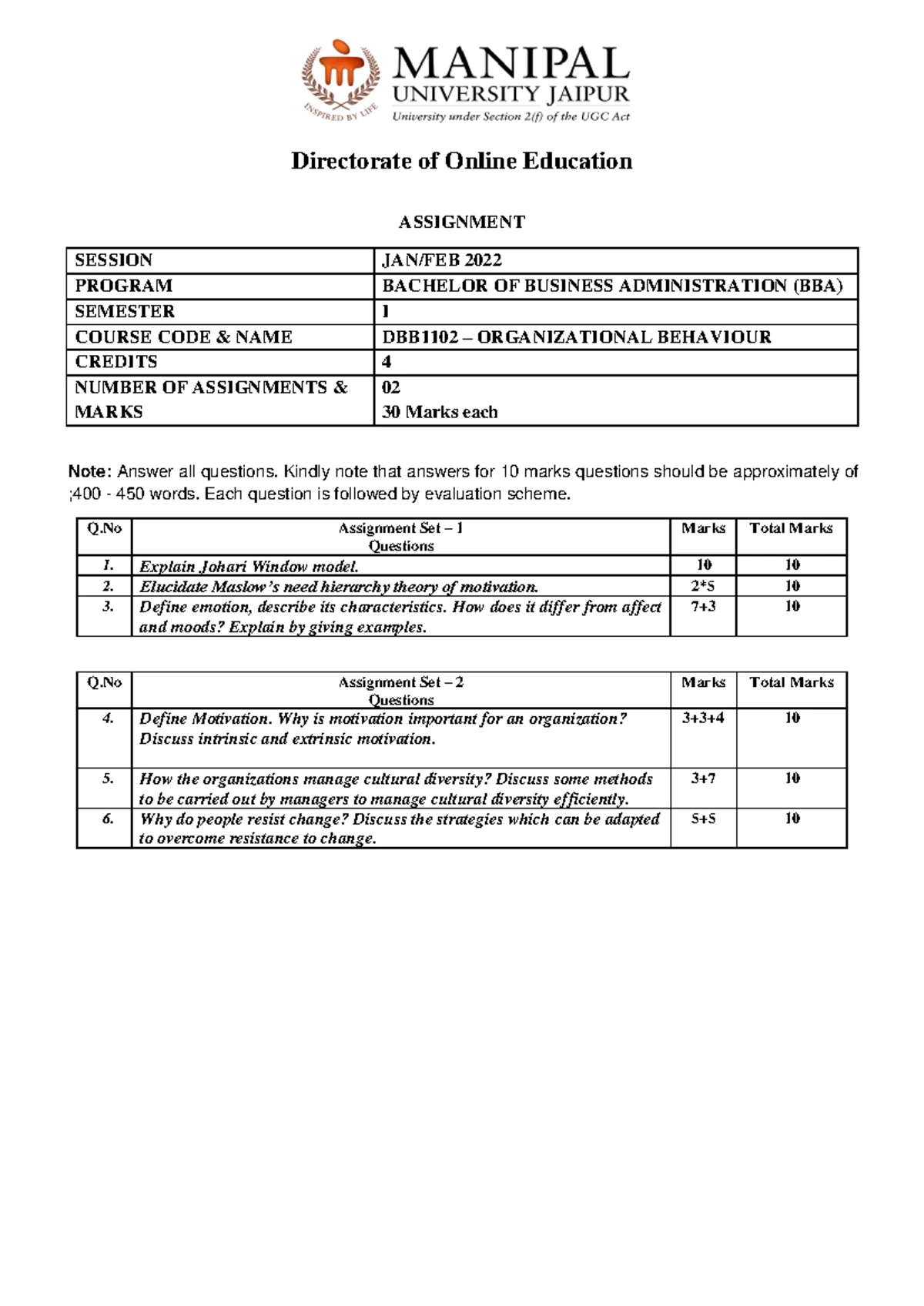 Guidelines for Formatting Assignments - DBB1113 BBA 1 - Studocu
