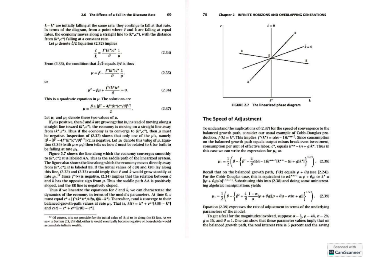 Chapter 2.6: Effects of Discount Rate Changes on Economic Dynamics ...