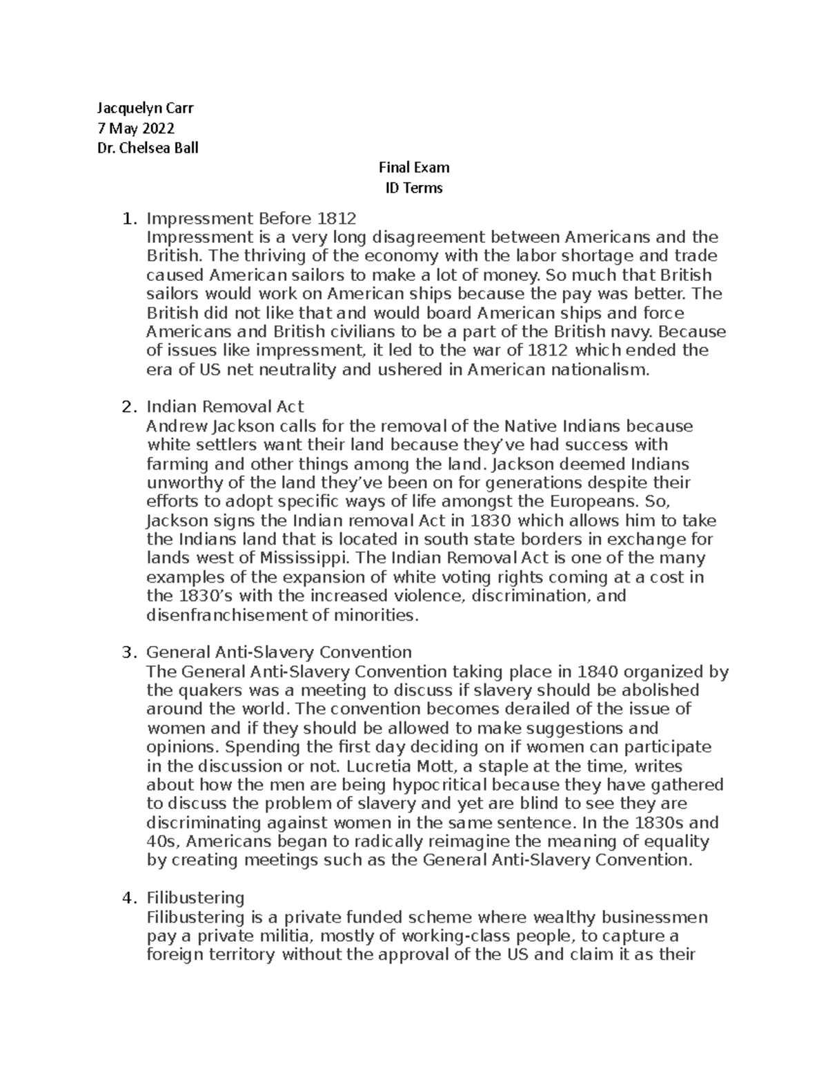HIST 101 Final Exam Review: Key Terms and Concepts Explained - Studocu