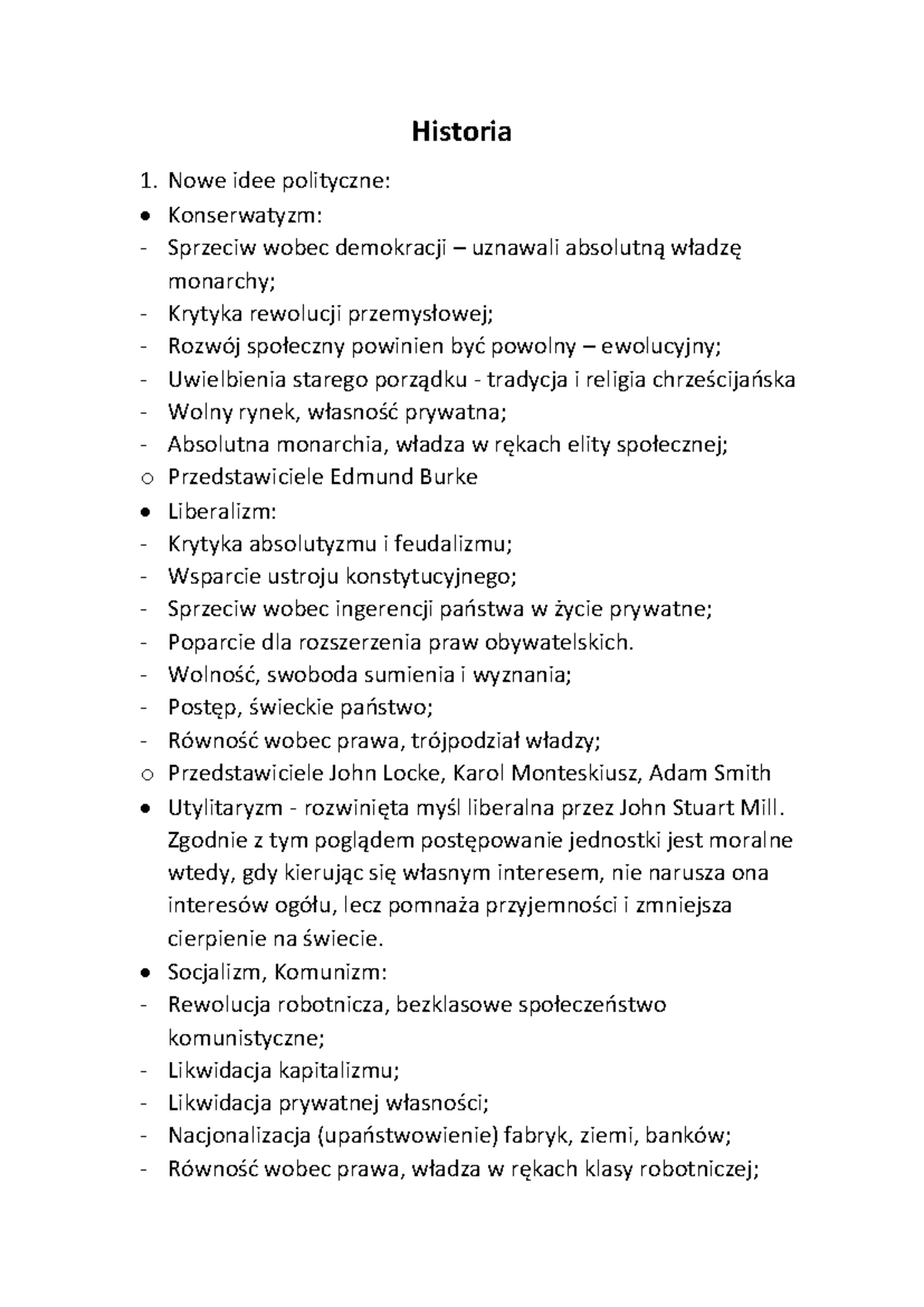 Historia 1 - Sprawdzian 7: Od Rozbicia do Zjednoczenia Polski - Studocu