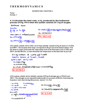 ENGR 23000 - CCNY - Thermodynamics - Studocu