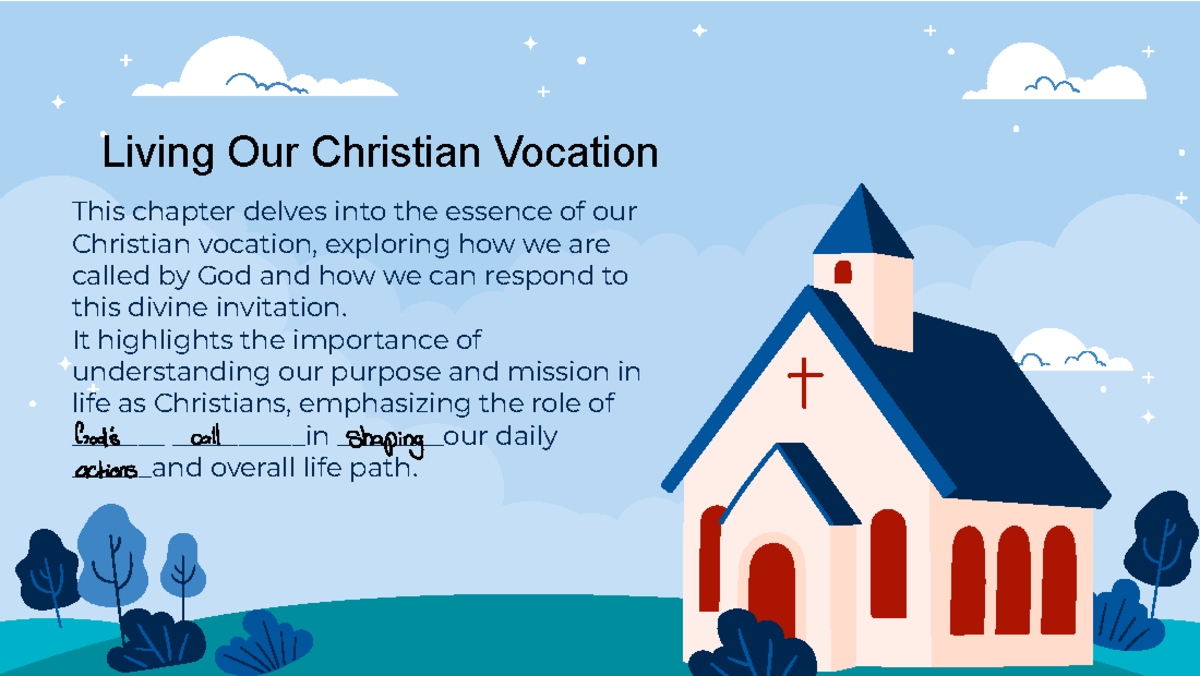 Living Our Christian Vocation: Understanding God's Call and Purpose ...