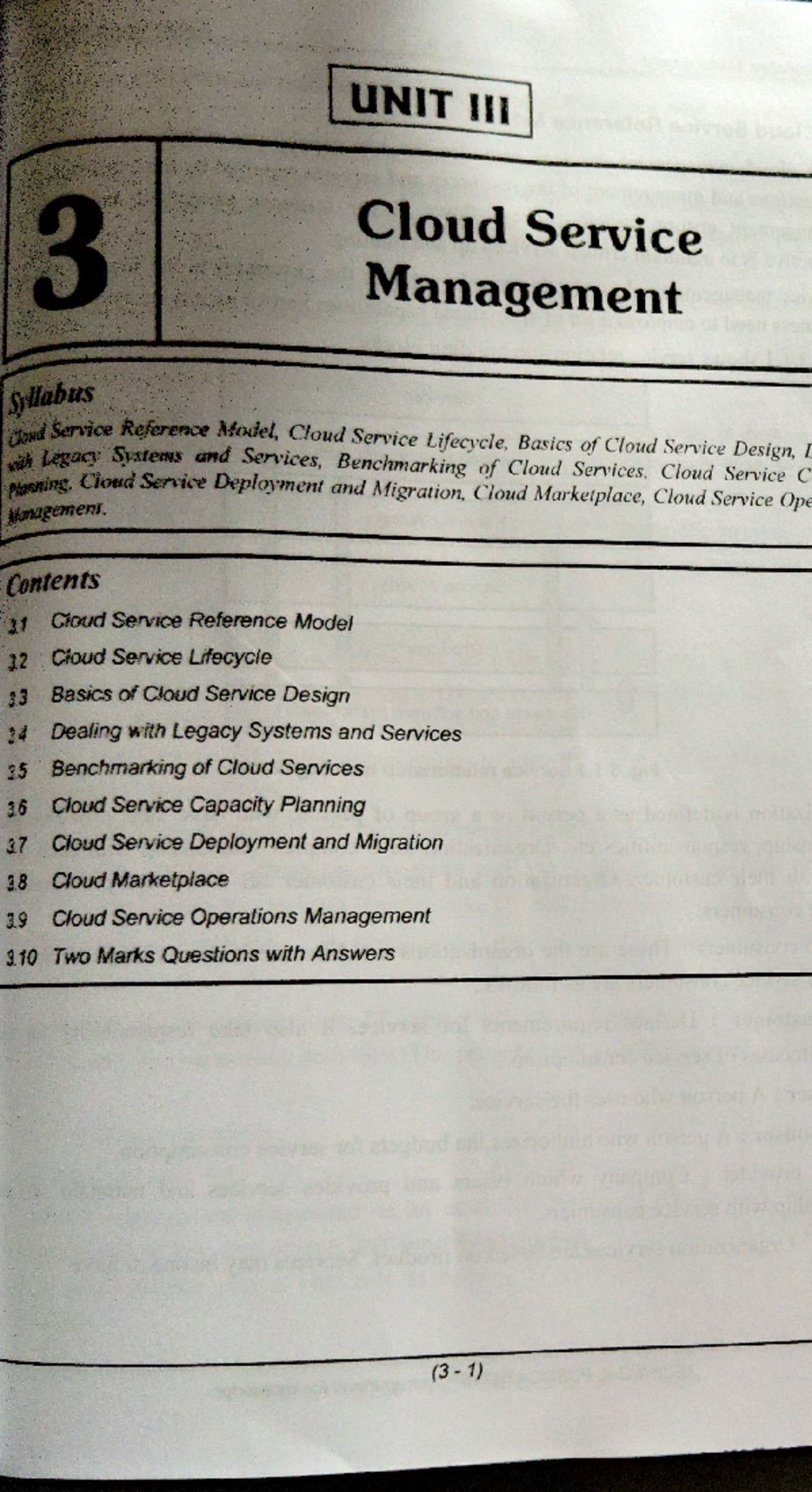 Unit 3 CSM: Comprehensive Guide to Cloud Service Management Concepts ...