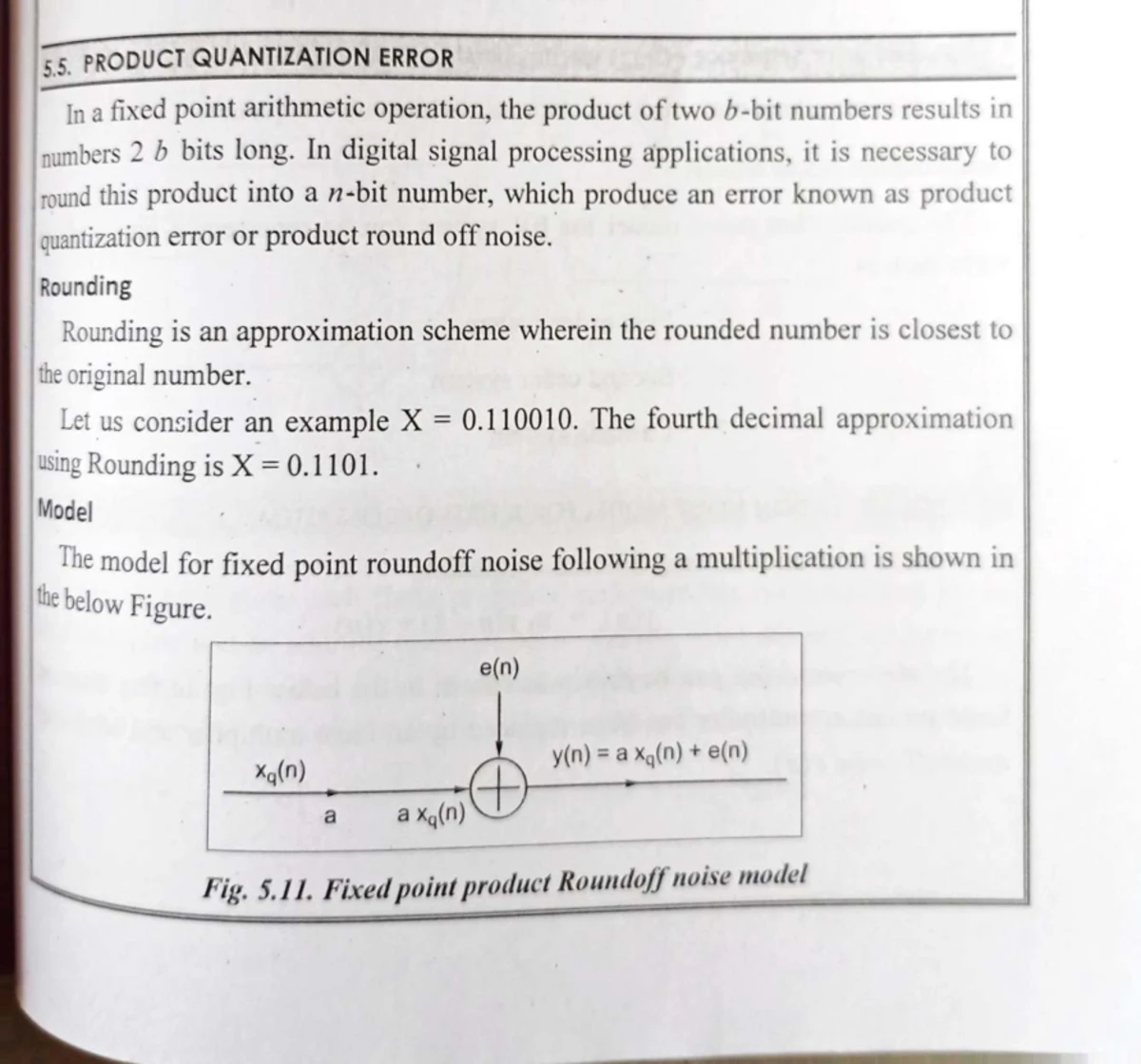 P3 Digital Signal Processing: Key Concepts and Finite Word Length ...