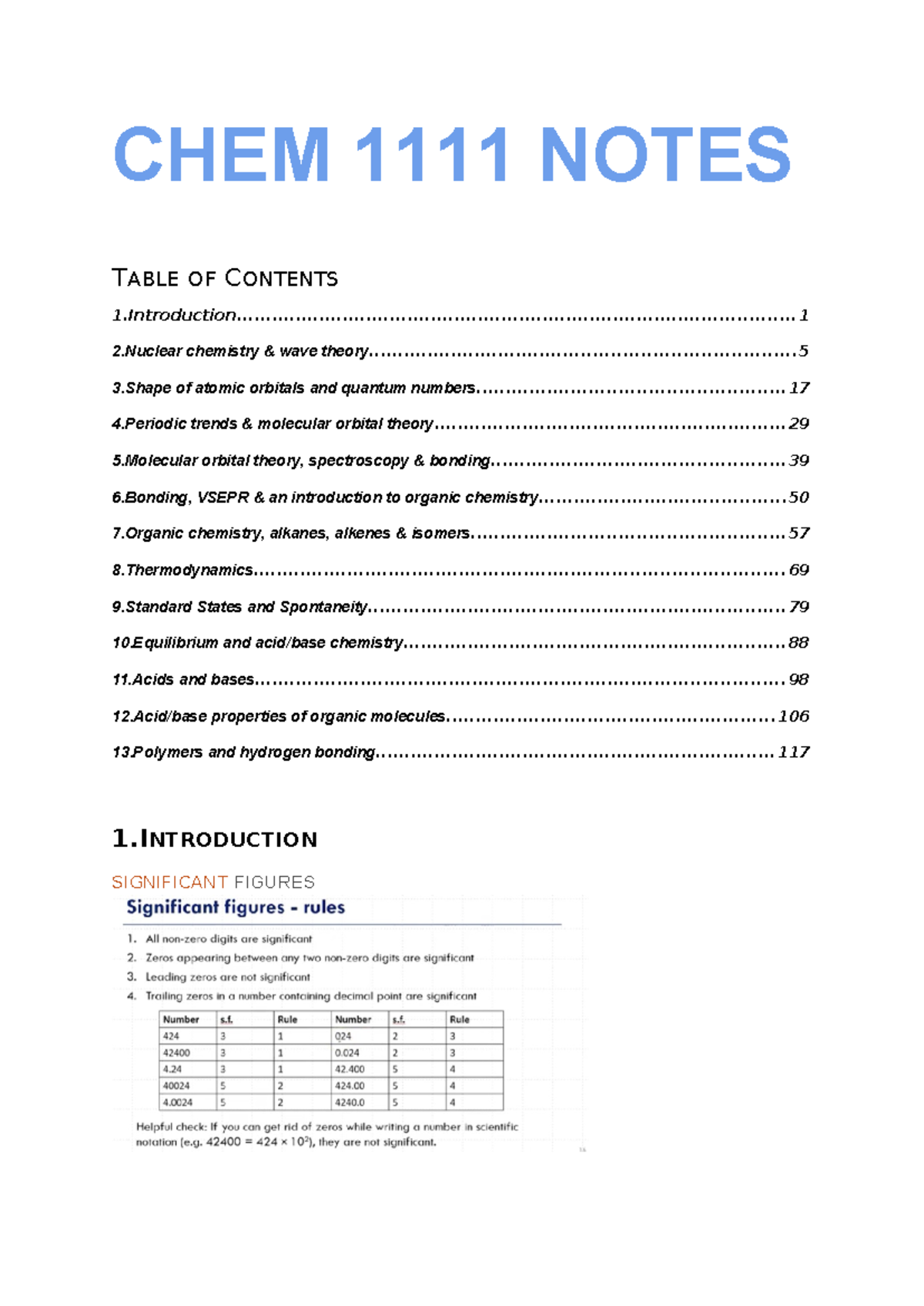 CHEM1111 Final Exam Notes: Radioactivity, Stability & Quantum Theory ...