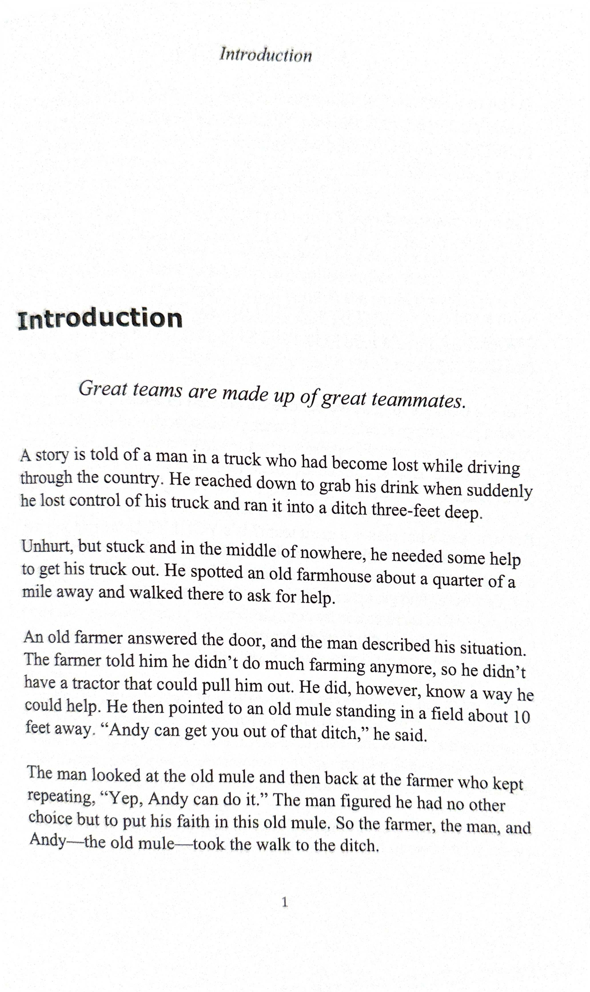 Midterm Study Notes for Course Code (Course Name): Teamwork Lessons ...