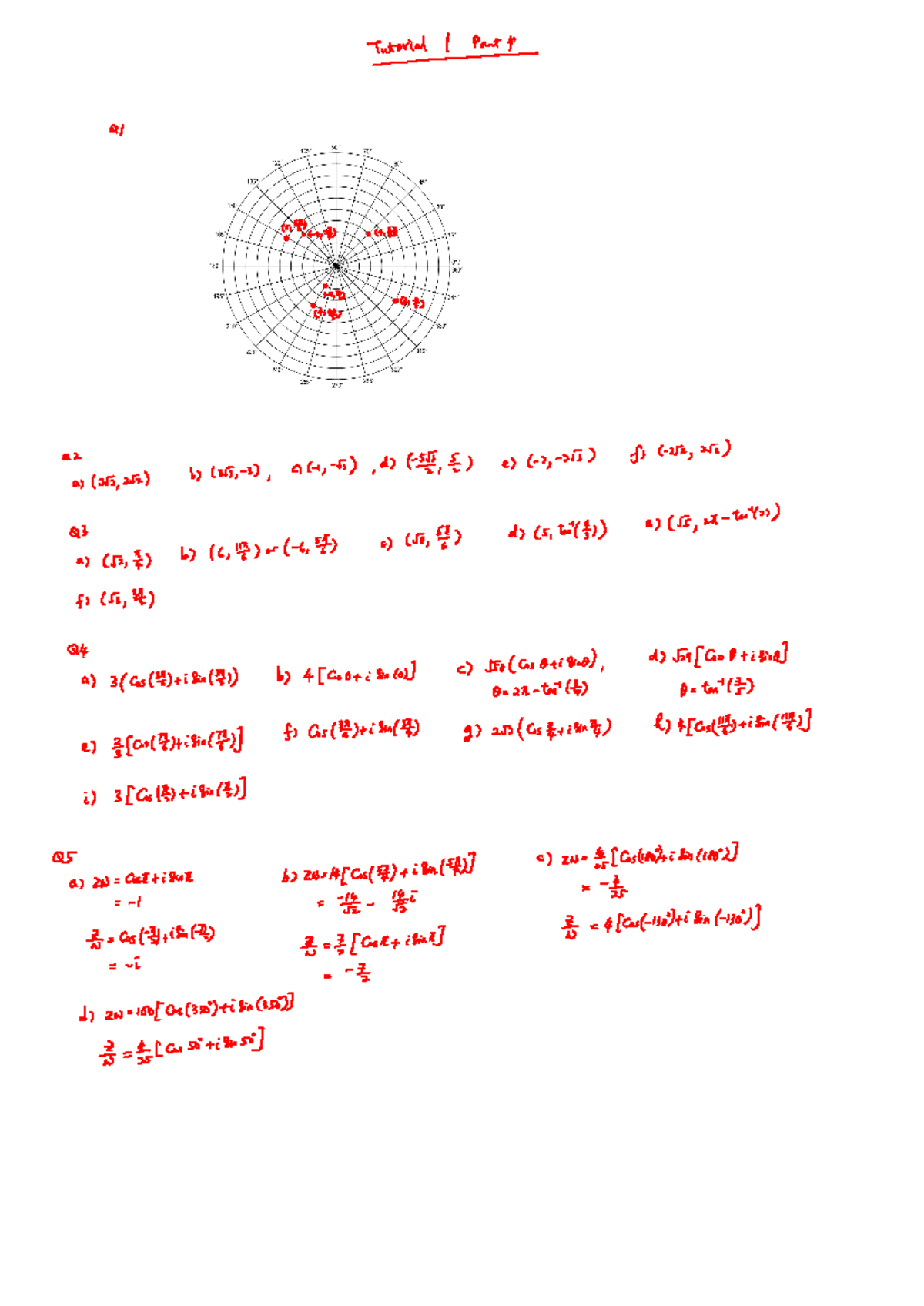 Tutorial 1 Part 4 - Revision Questions and Answers - Studocu