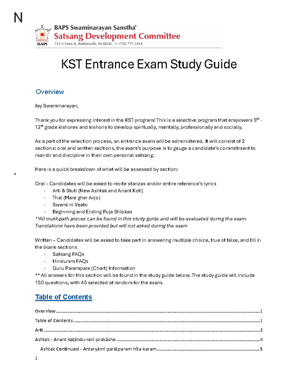 KST Entrance Exam Study Guide: Key Concepts and FAQs - Studocu