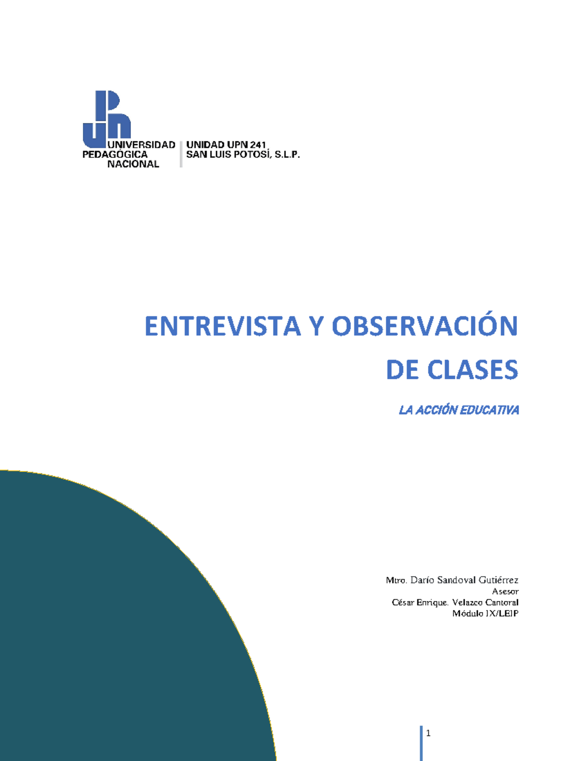 CEVC Formato de Entrevista y Observación de Clase en Preescolar - Studocu