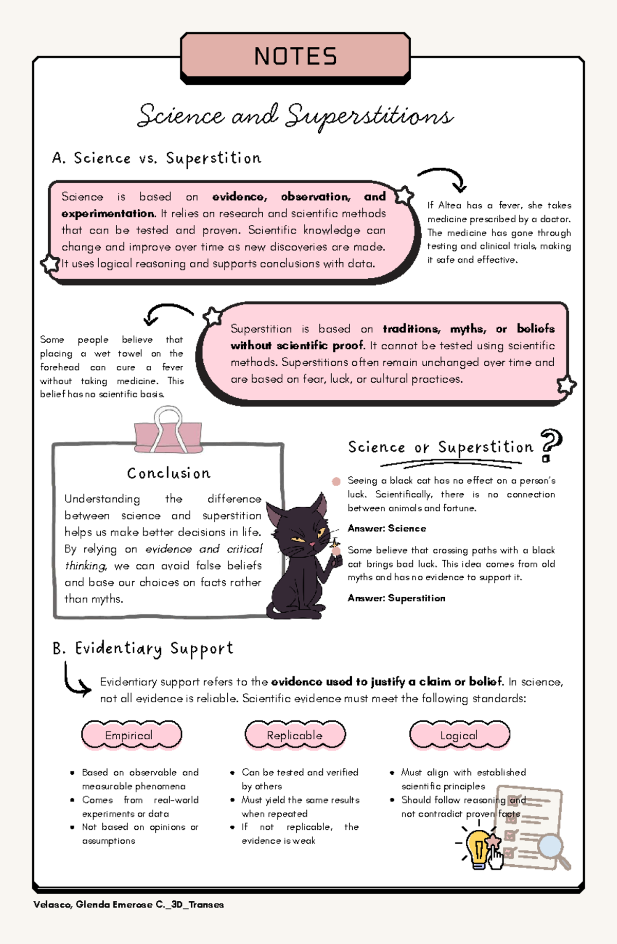 MC4 Final Project: Science vs. Superstition Notes - Studocu