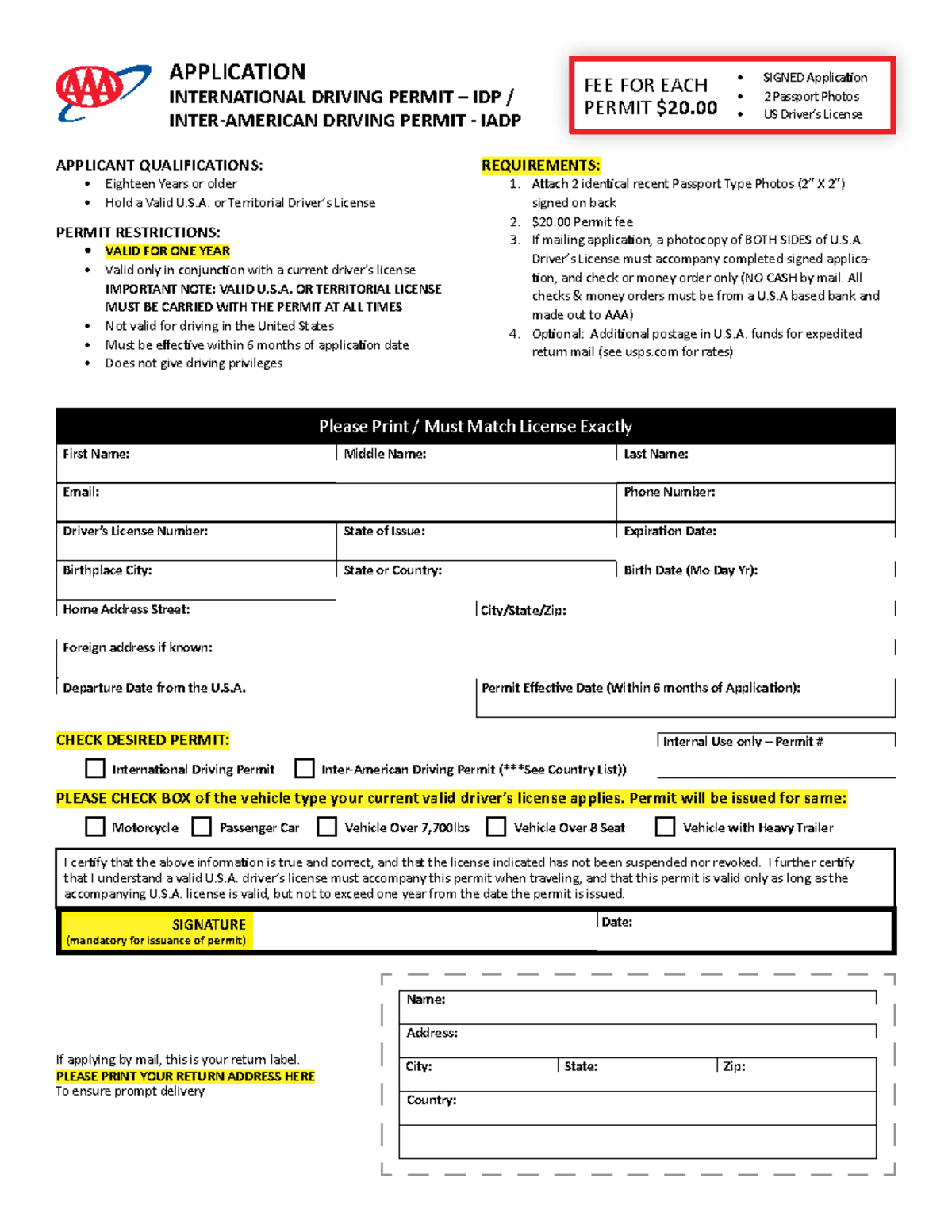 IDP Application 2a - Minguna: Guidelines and Requirements - Studocu