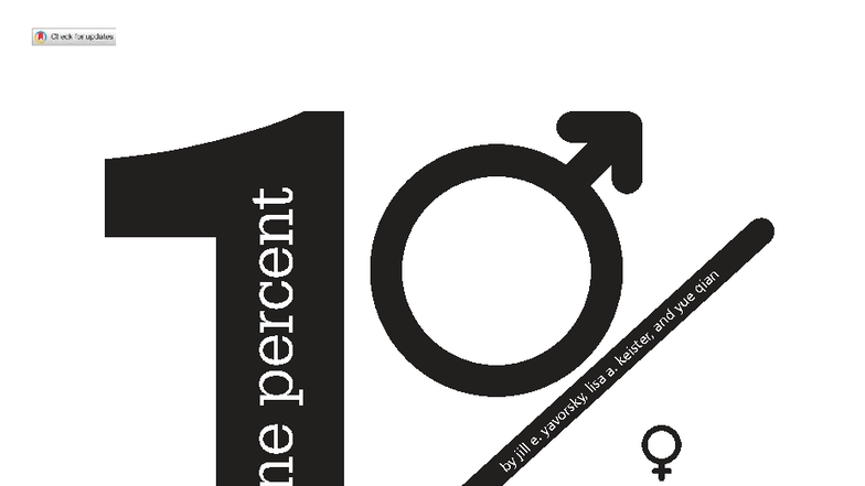 Gender Income Dynamics in the One Percent: Power & Inequality Analysis ...