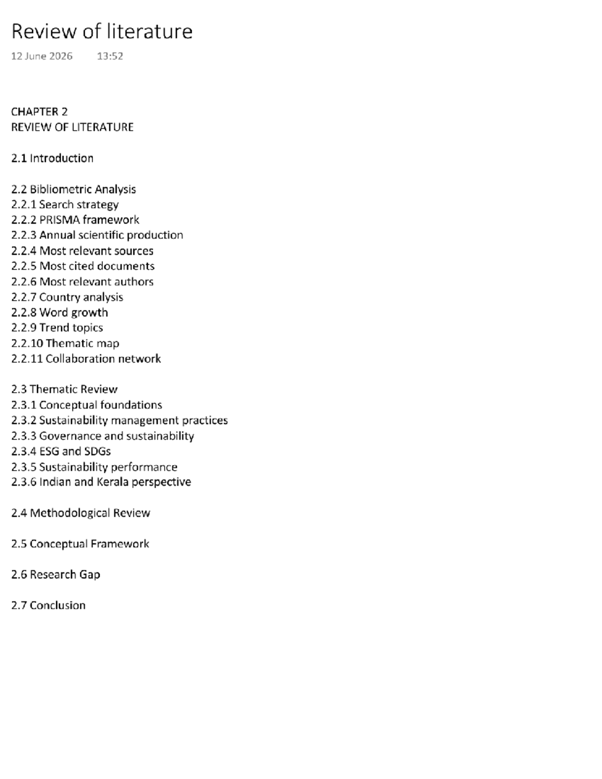 CHAPTER 2: REVIEW OF LITERATURE ON CO-OPERATIVES - Studocu