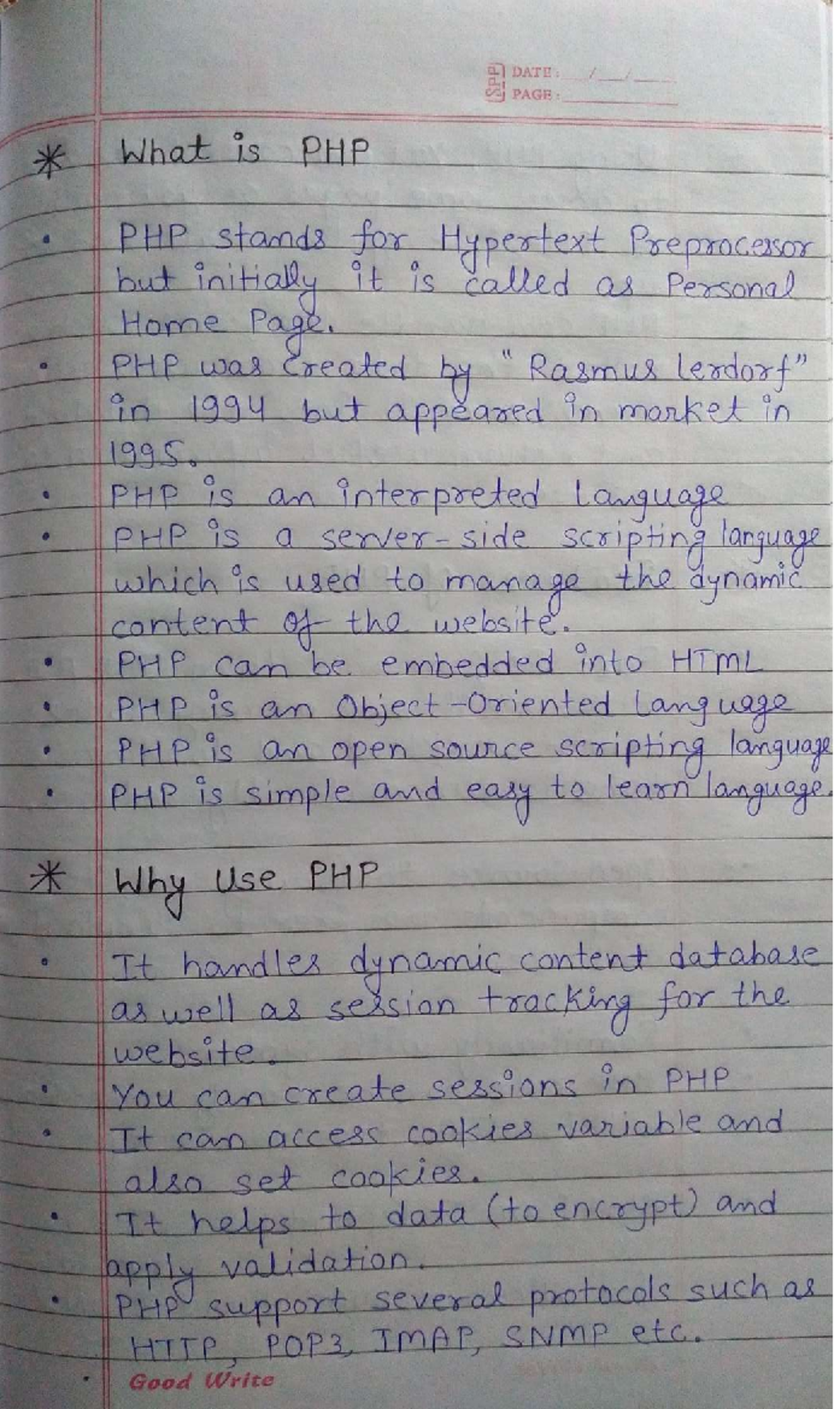 Unit 1 PHP Overview and Basics for CS101 Course - Studocu