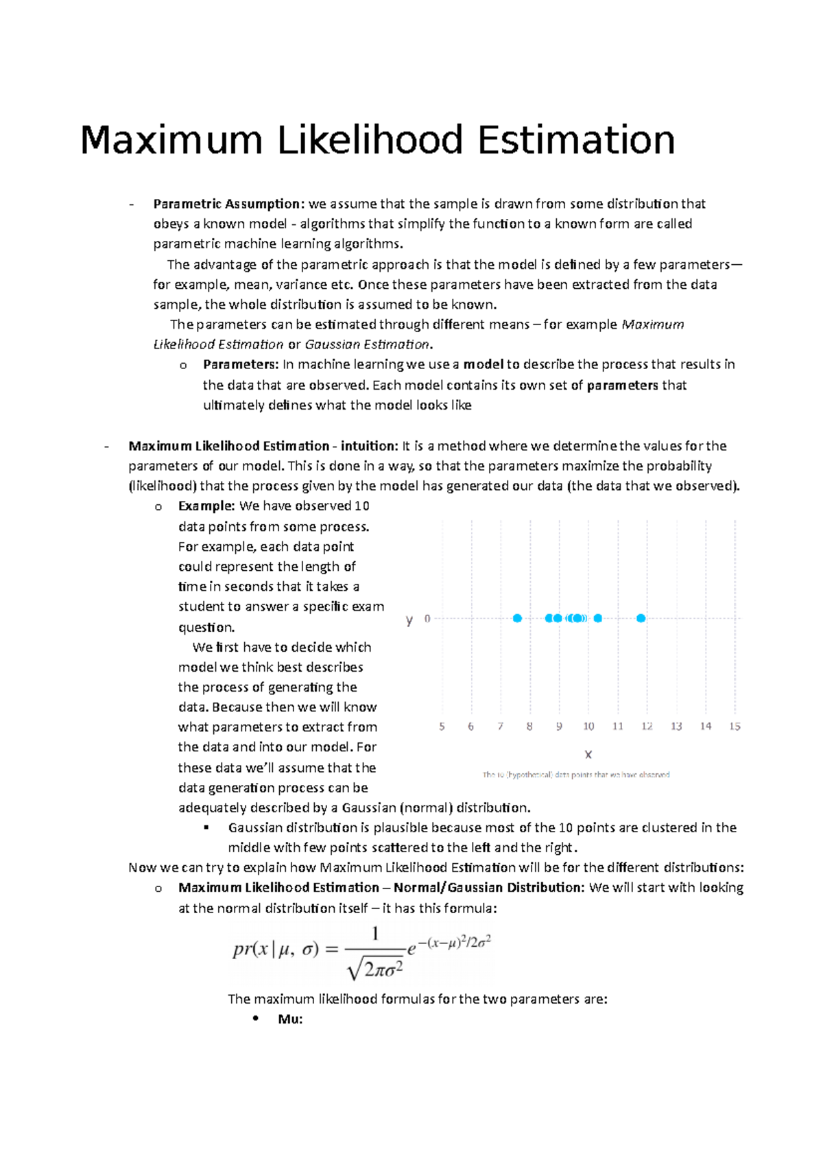 Maximum Likelihood Estimation (MLE) Explained: A Comprehensive Guide ...