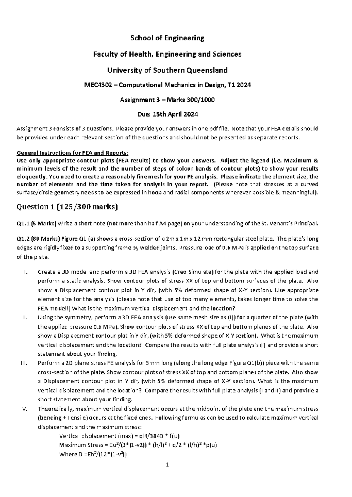 Assignment 3 2024 ver1 Released - School of Engineering Faculty of ...