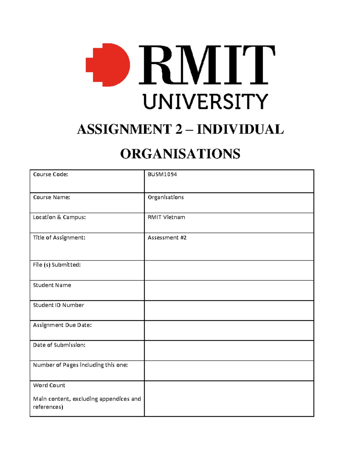 Human Resource Management Assignment 1 - BUSM3310 RMIT Insights - Studocu