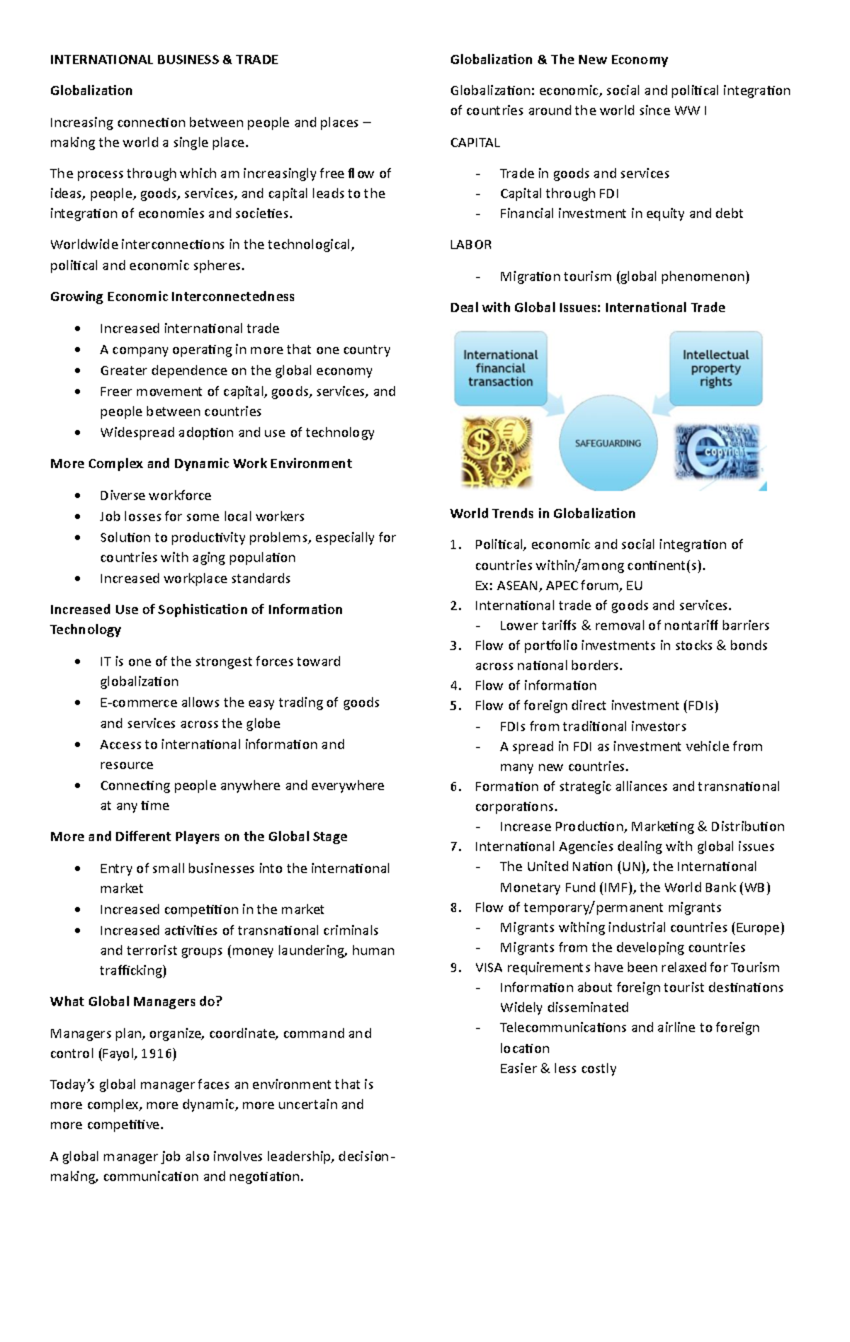IBT - 1ST - Midterm - International Business Trade lecture note ...