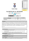 Math Methods Unit 3 and 4 - Grade: 12 - Victorian Certificate of ...