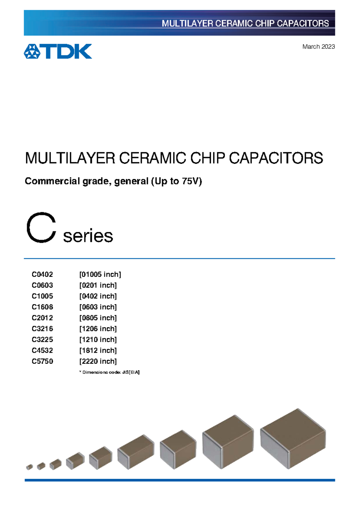 C-Series Multilayer Ceramic Chip Capacitors Overview - Studocu