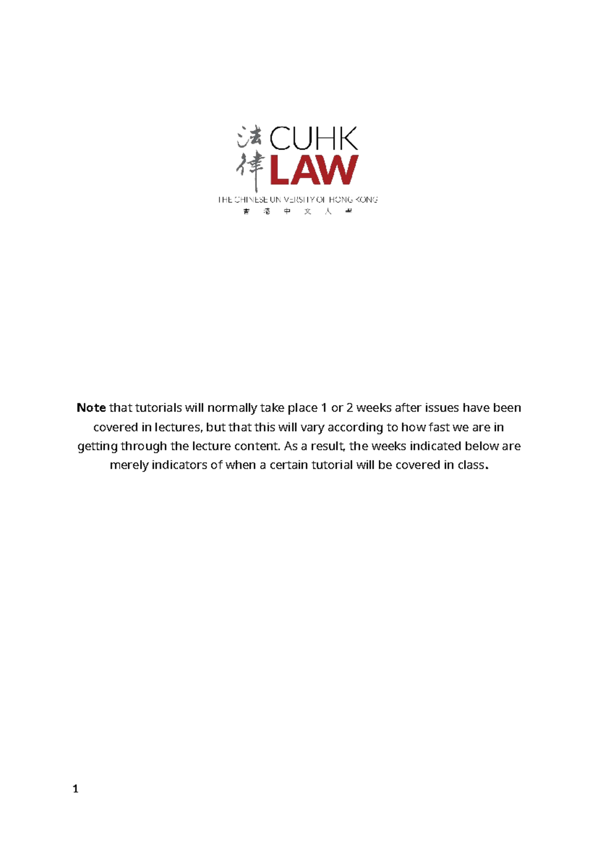 Tutorials 1-6: Criminal Law Concepts and Case Analysis - Studocu