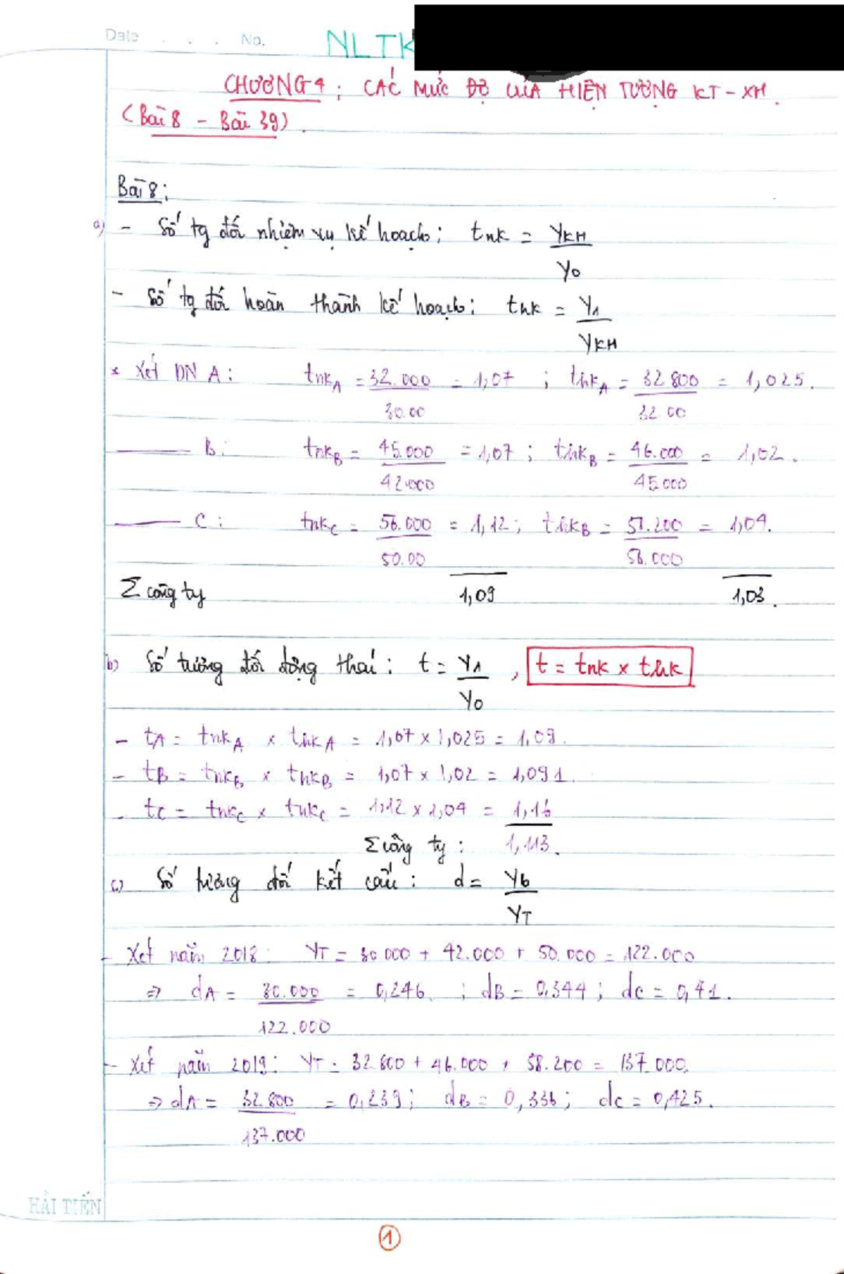 Vo bai tap nguyen ly thong ke - Nguyên lý kế toán - Studocu