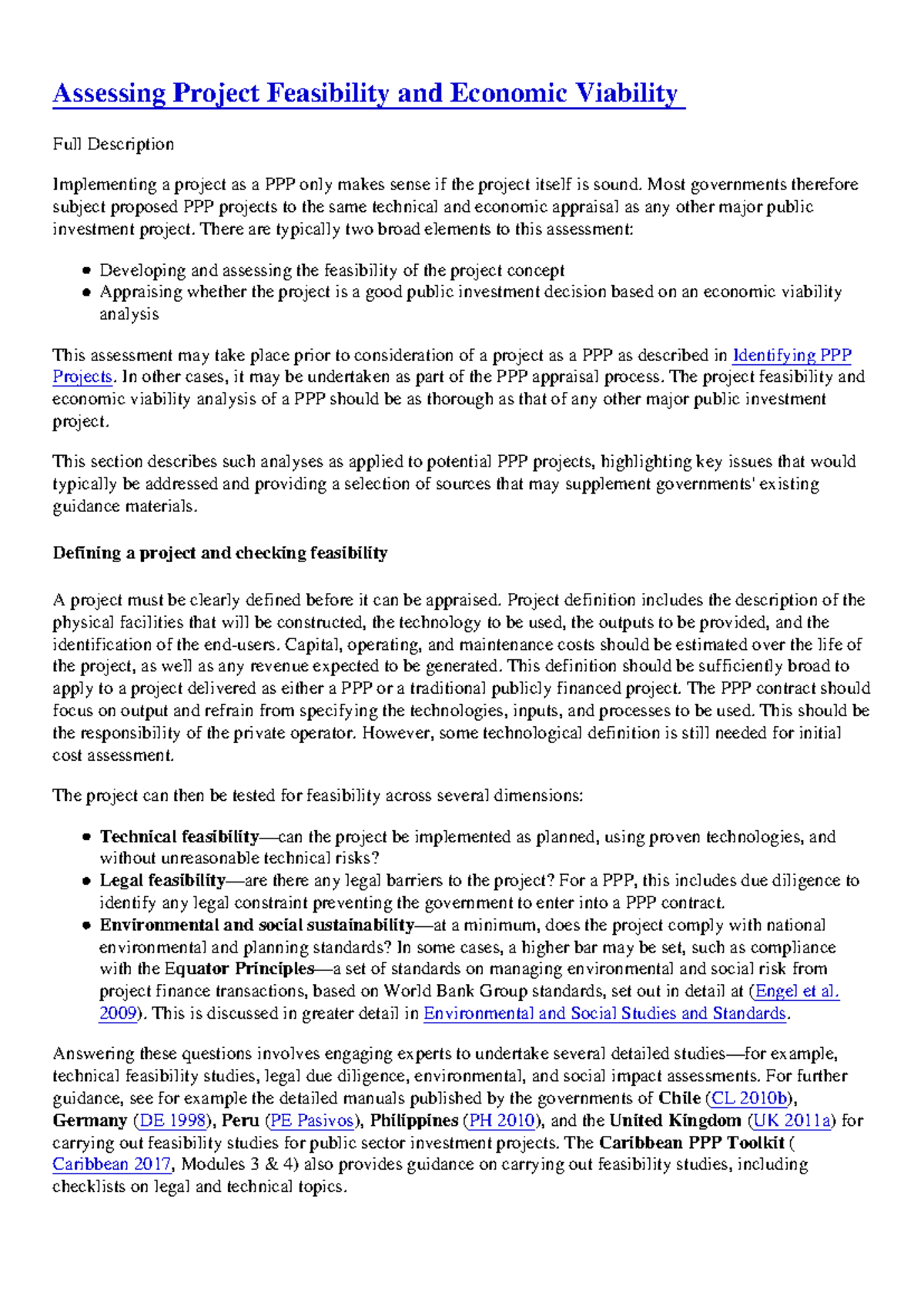 Assessing Project Feasibility & Economic Viability: A Comprehensive ...