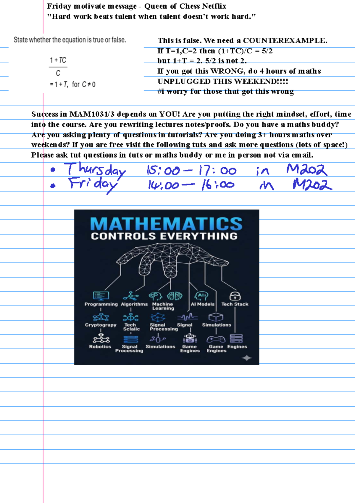 Wiggins 05: Motivational Strategies for Math Success and Proofs - Studocu