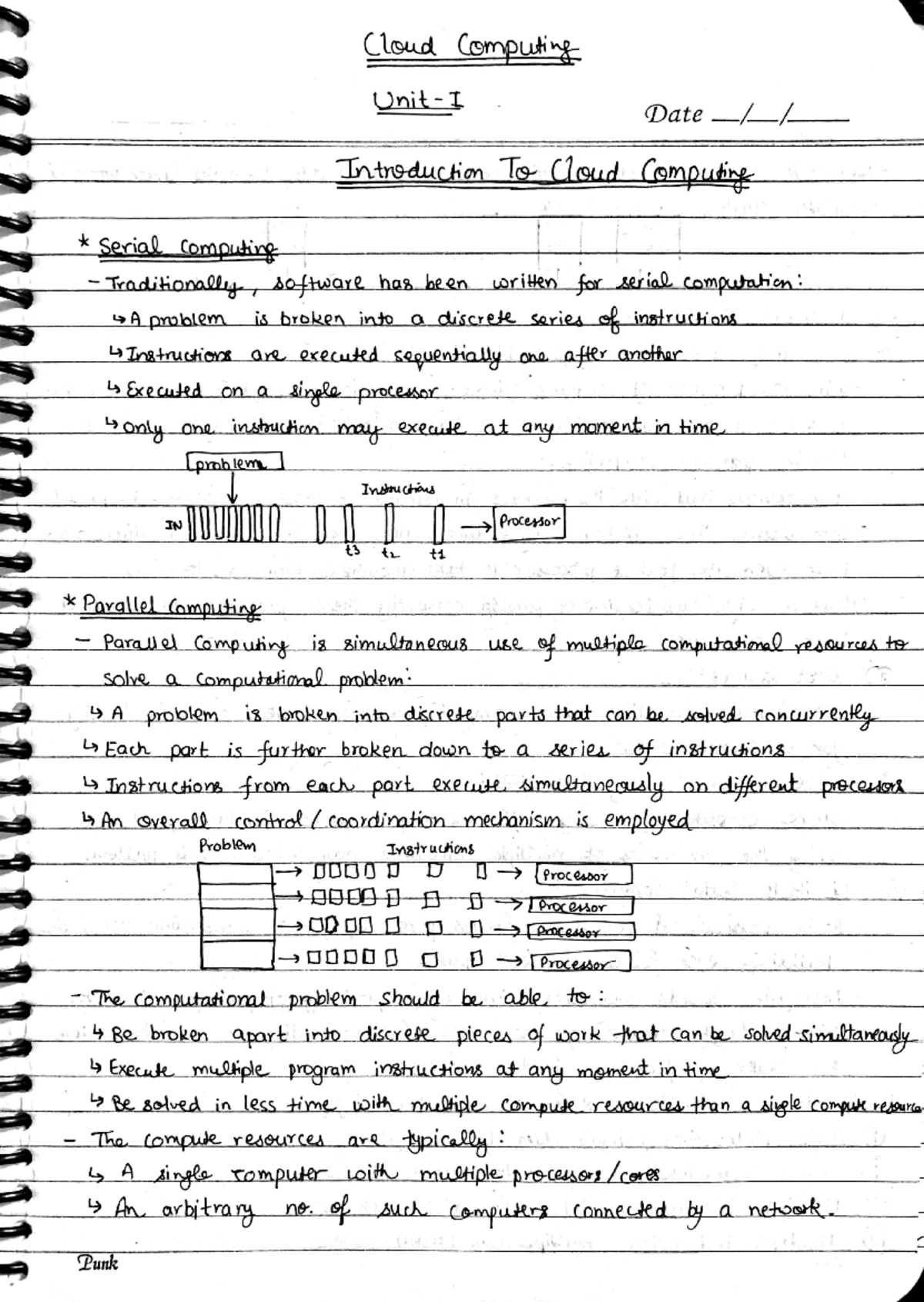 DSCC u4 - study notes - DSCC UNIT- Cloud Computing Definition: Cloud ...