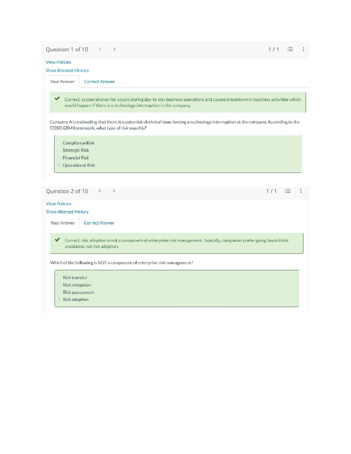 CPA Evolution Questions: Understanding Operational and Compliance Risks ...