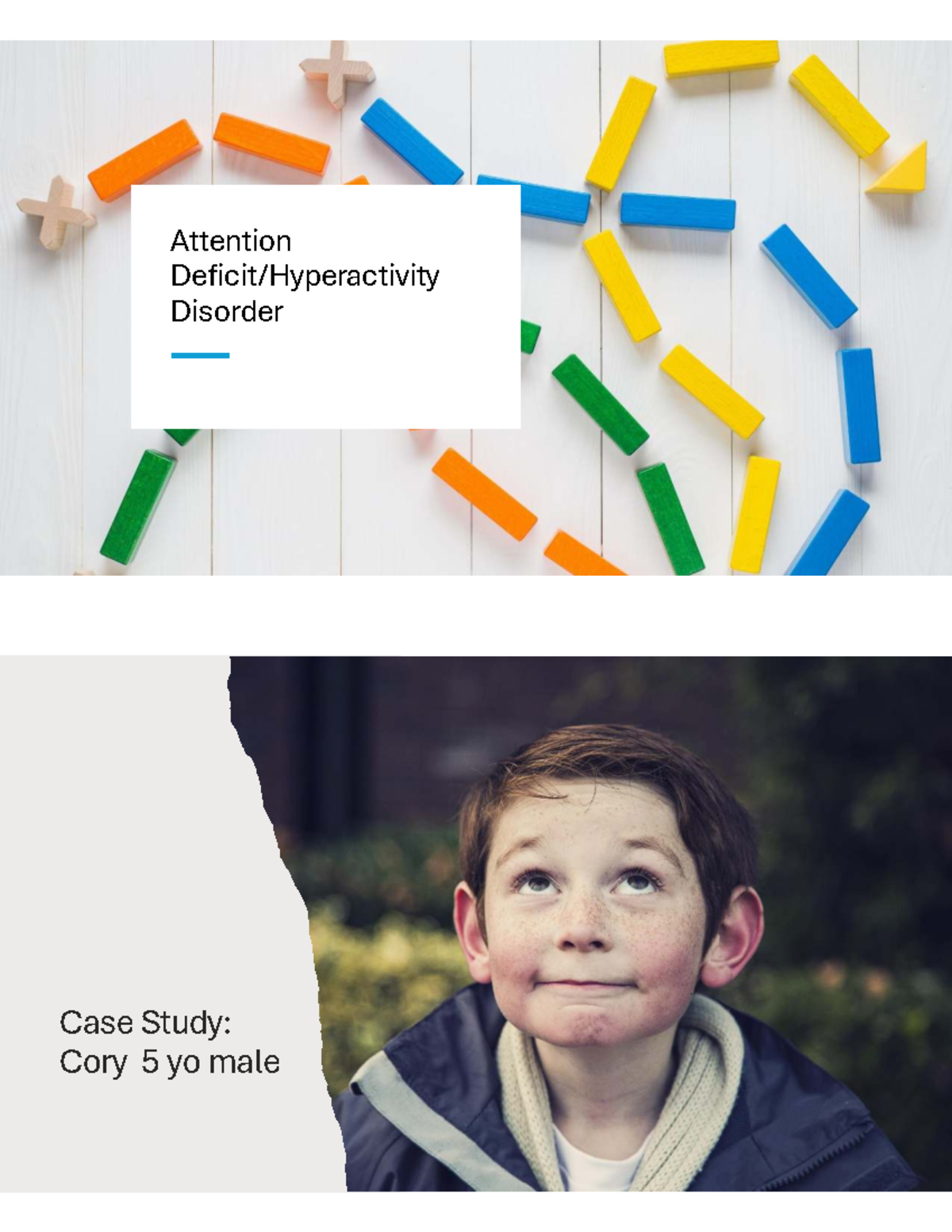 ADHD Case Study: Cory's Features & Management Strategies - Studocu