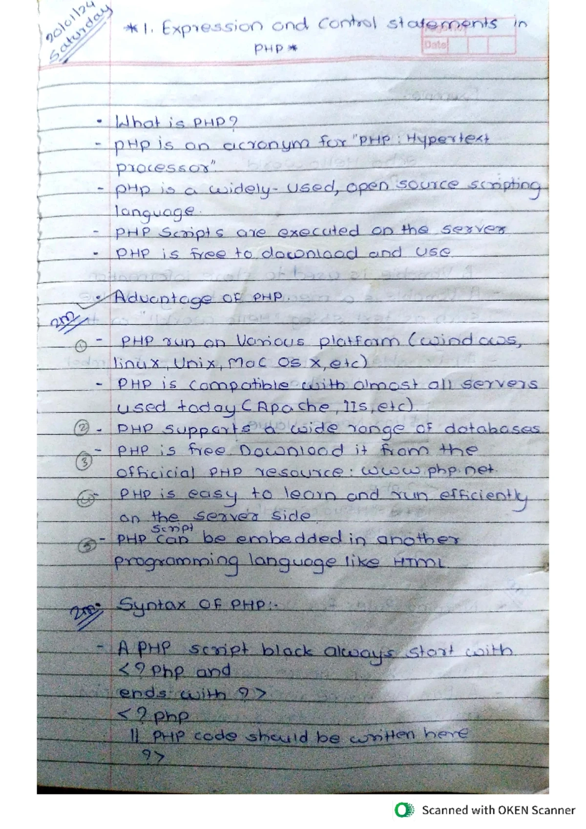 Array and Function Concepts - Notes for CSS Unit 1 - Studocu