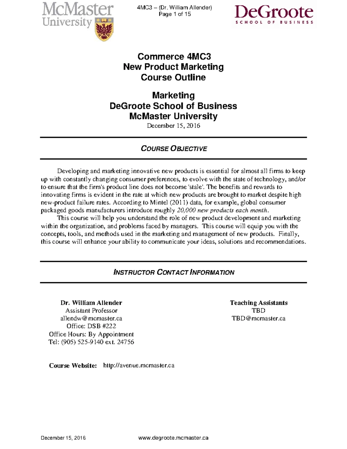 LAWS 3006 A Mediation Course Outline - Fall 2012 - Studocu