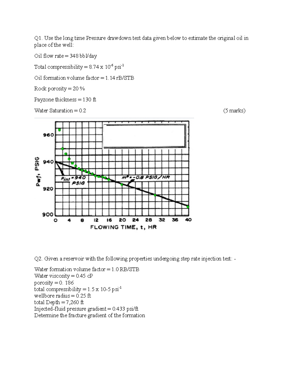 Well Testing Techniques and Calculations: Reservoir Analysis and ...