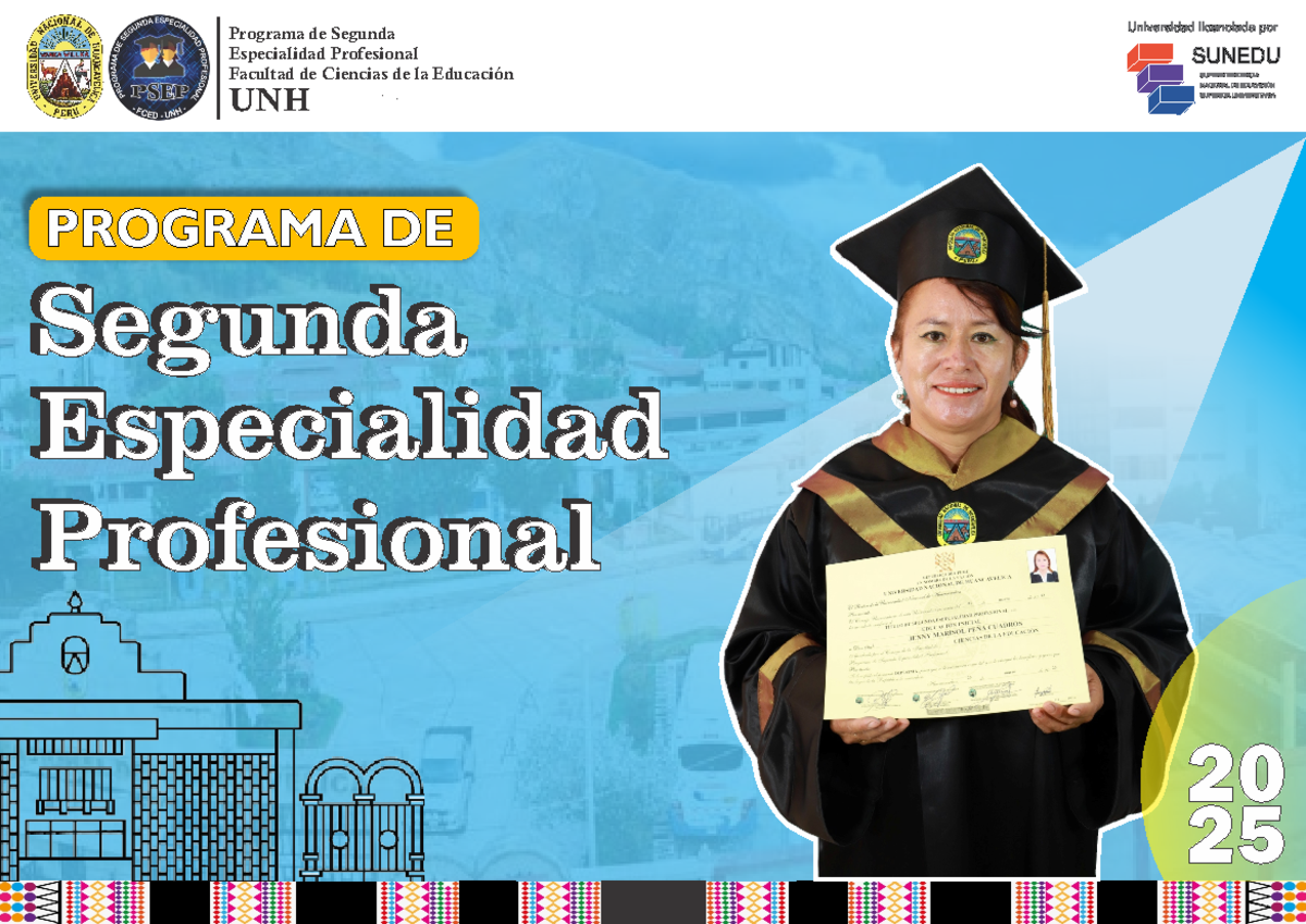 PSEP 2025: Programa de Segunda Especialidad Profesional UNH - Studocu