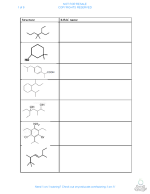 Chemistry 144 module framework - Faculty of Science | iFakalthi ...