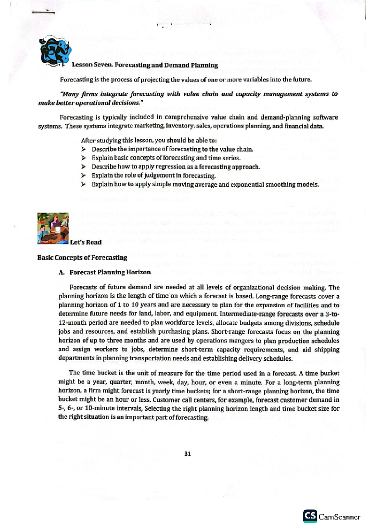L7 - Lesson 7: Forecasting & Demand Planning Techniques - Studocu