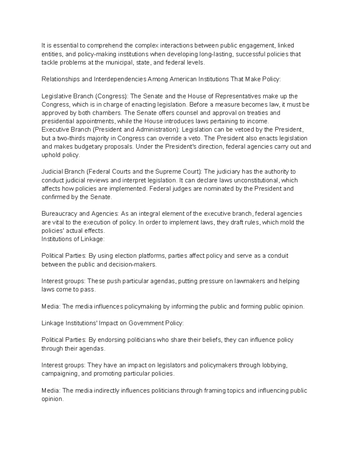Policy Portfolio Notes: Lab Insights on American Policy-Making 05-23 ...