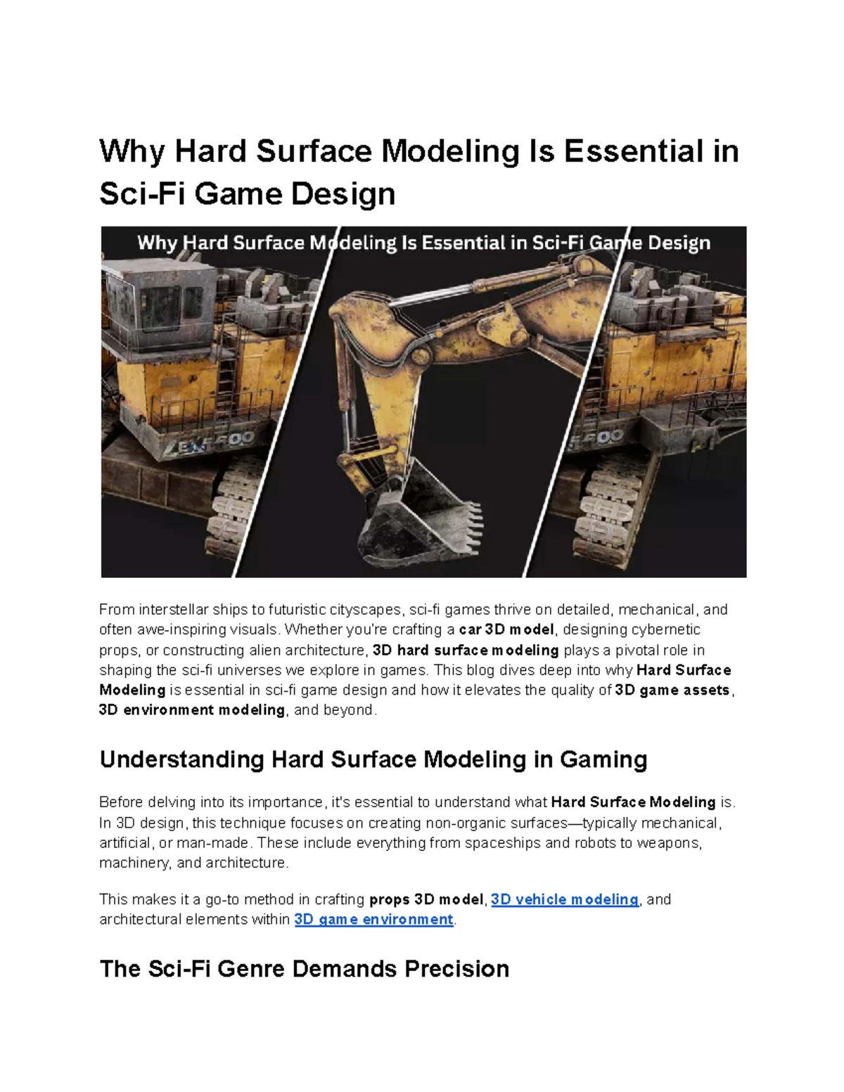 Detailing Techniques for High-Fidelity Hard Surface Models in UE - Studocu
