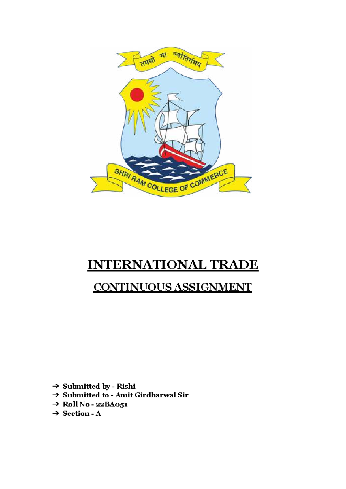 INTL TRADE ASSIGNMENT: Analysis of Recent Economic Survey Insights ...