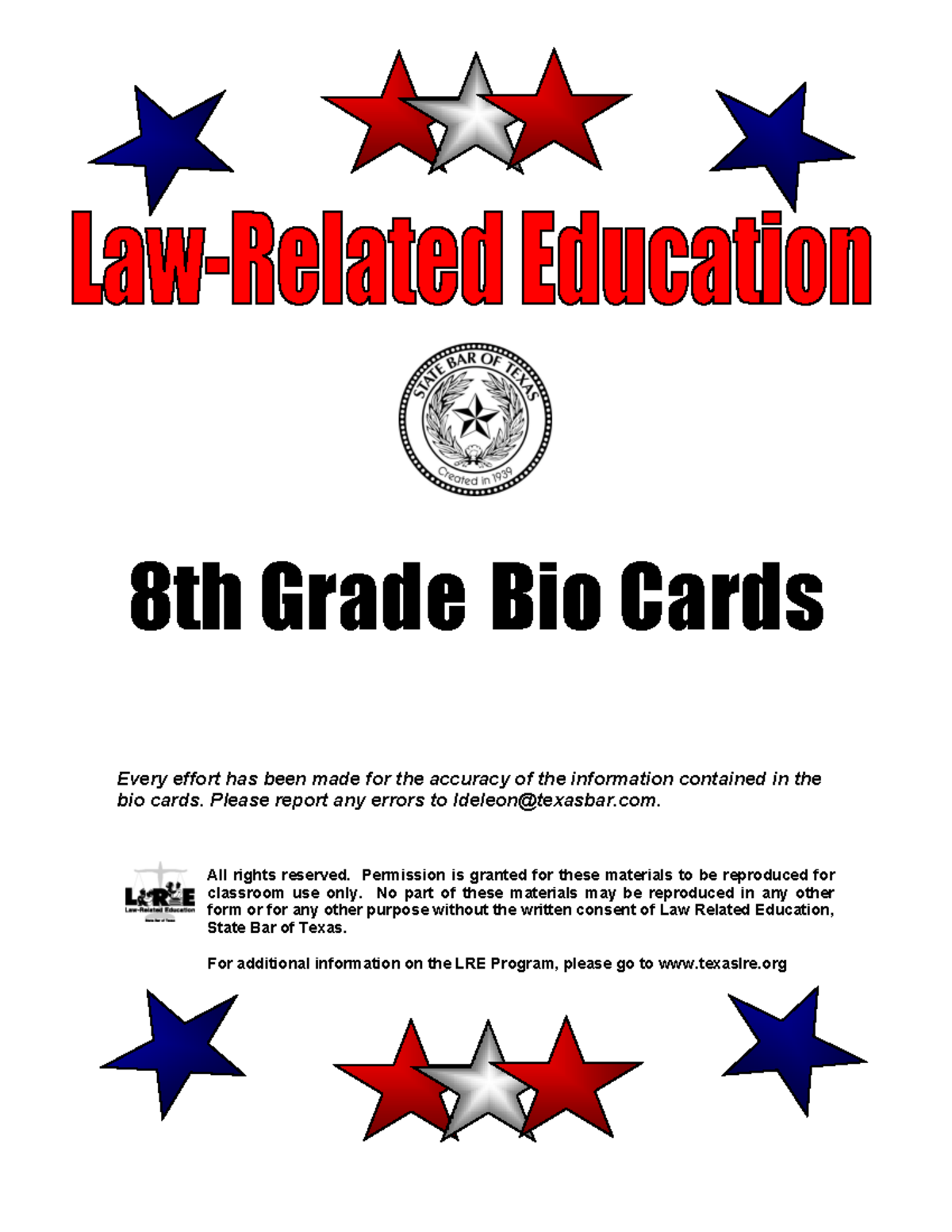 8th Grade Bio Cards - Studocu