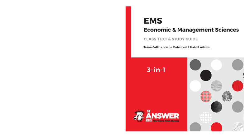 Grade 8 EMS 3-in-1 Study Guide & Class Text (CAPS) - Revised Extracts ...