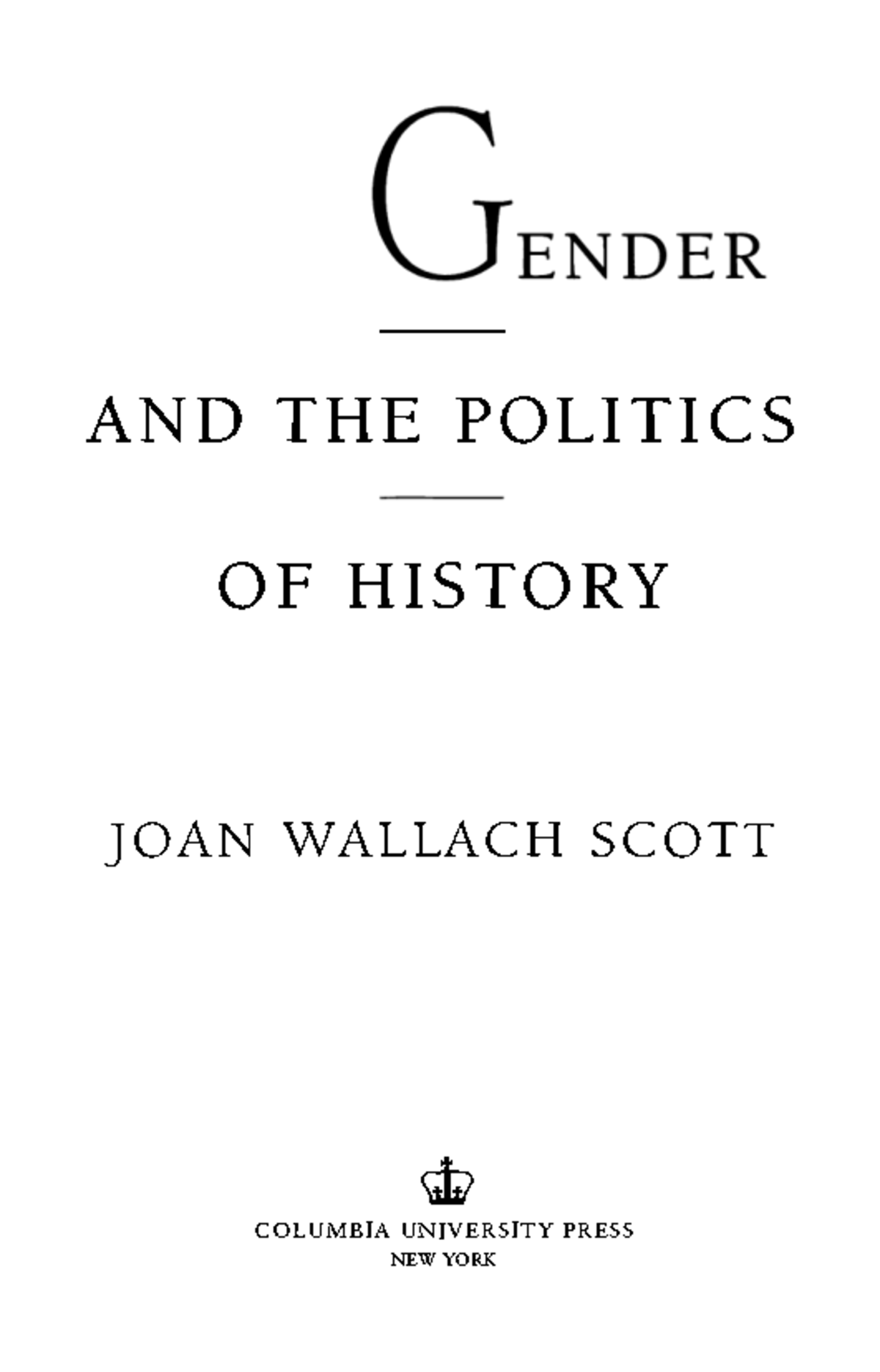 Feminist History and Gender Analysis: Study Overview (EG 5K3) - Studocu